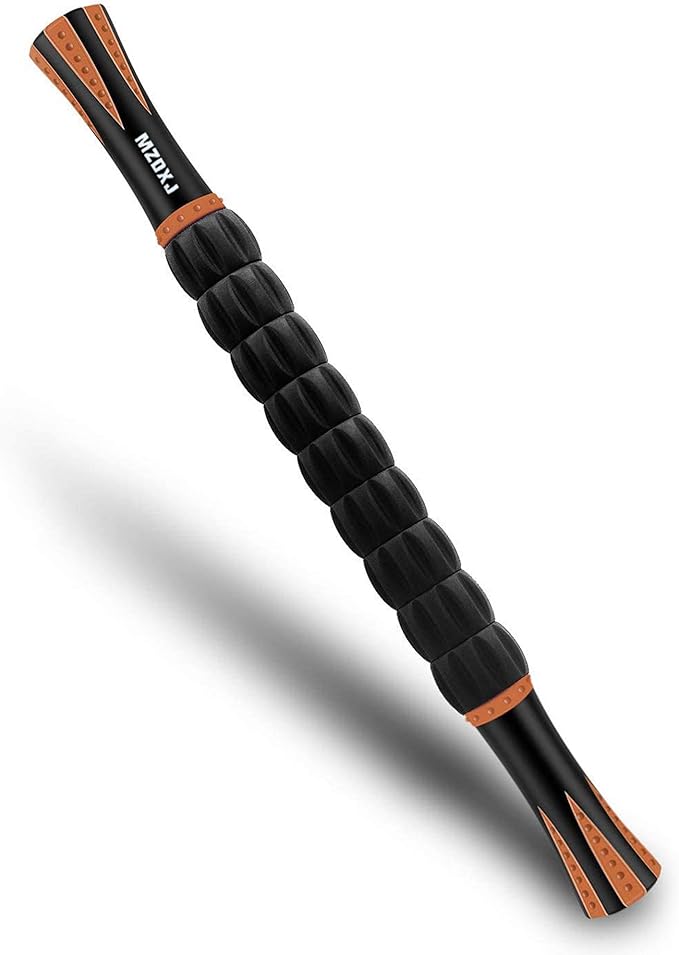 Muscle Roller Stick for Athletes - Massage Roller to Reduce Muscle Soreness, Cramping & Tightness in Legs, Arms, Back & Calves-Body-Building Apparatus