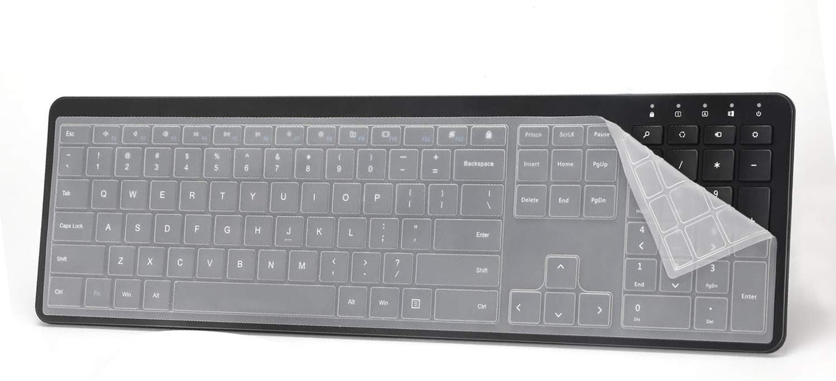 seenda WGJP-038: B07SQP1GHC, B07L2LS9SK, B07FRDBYNM Keyboard Cover for Full Size Keyboard and Mouse (Keyboard Cover