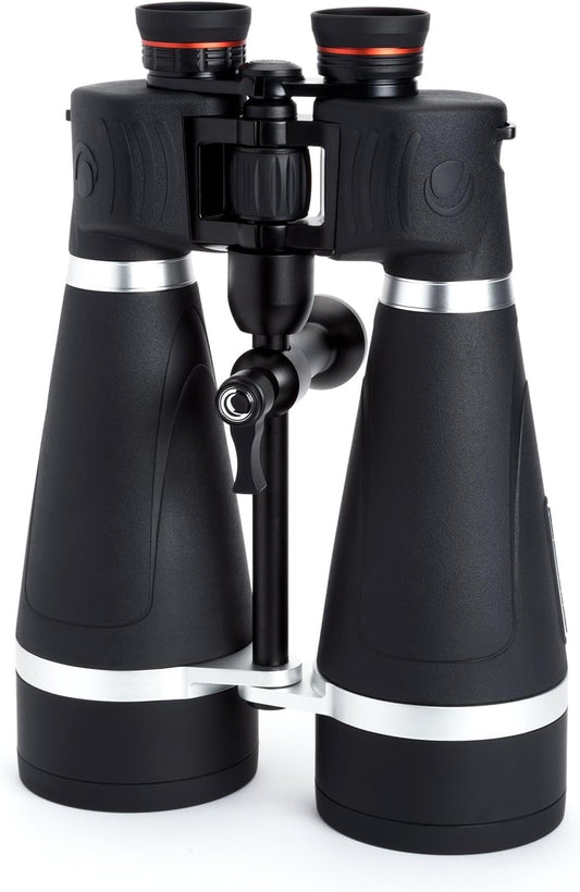 Celestron – SkyMaster Pro 20x80 Binocular – Outdoor and Astronomy Binocular – Large Aperture for Long Distance Viewing – Fully Multi-Coated XLT Coating – Tripod Adapter and Carrying Case Included