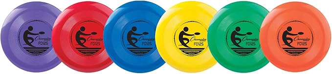 Champion Sports Competition Plastic Discs, Assorted Color