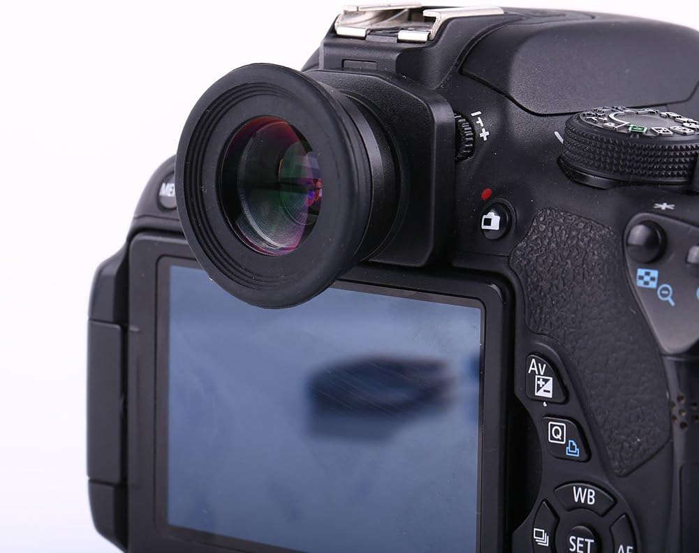 XODSFSKAS 1.5X 1.51X 6 Fixed Viewfinder Eyepiece Magnifier, DSLR C Eyecup, Magnification Viewfinder with Mounting