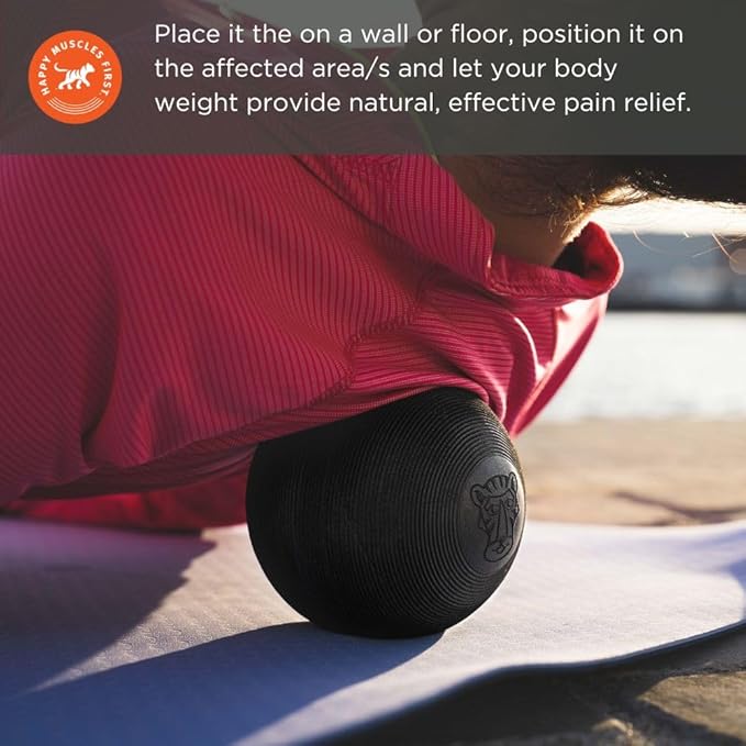 Tiger Tail Tiger Ball 5.0 Foam Roller Ball??Deep Tissue Massage Ball ??Trigger Point Massage Therapy: Relief for HIPS, Glutes, Back & Shoulder ??Treat Muscle Soreness ??Help Increase Muscle Recovery