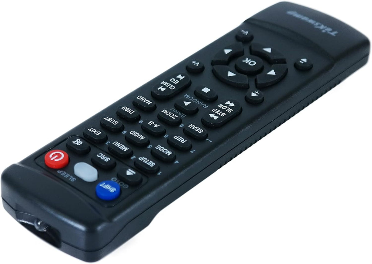 Tekswamp DVB712 Cassette Replacement Remote Control for Zenith DVD Recorder/Video Recorder
