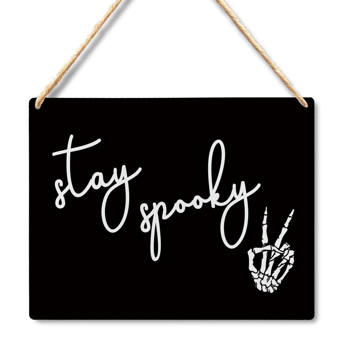 Lacosu Wall Pediments Spooky Sign,Spooky Wall Decor,Halloween Signs,Gothic Decor,Halloween Wall Decor,10x8 Inches