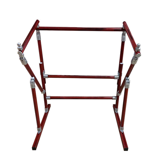 Embroidery Frame,,Embroidery Stand Deformable Stainless Steel Embroidery Stand Adjustable Vertical Cross Embroidery Frame Auxiliary Tool (Color : Silver, Size : 39.37in*37.4~19.68in)