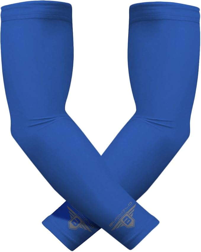 Bucwild Sports Baseball Arm Sleeve - Youth & Adult 1 Pair - Football Basketball Cycling Tennis