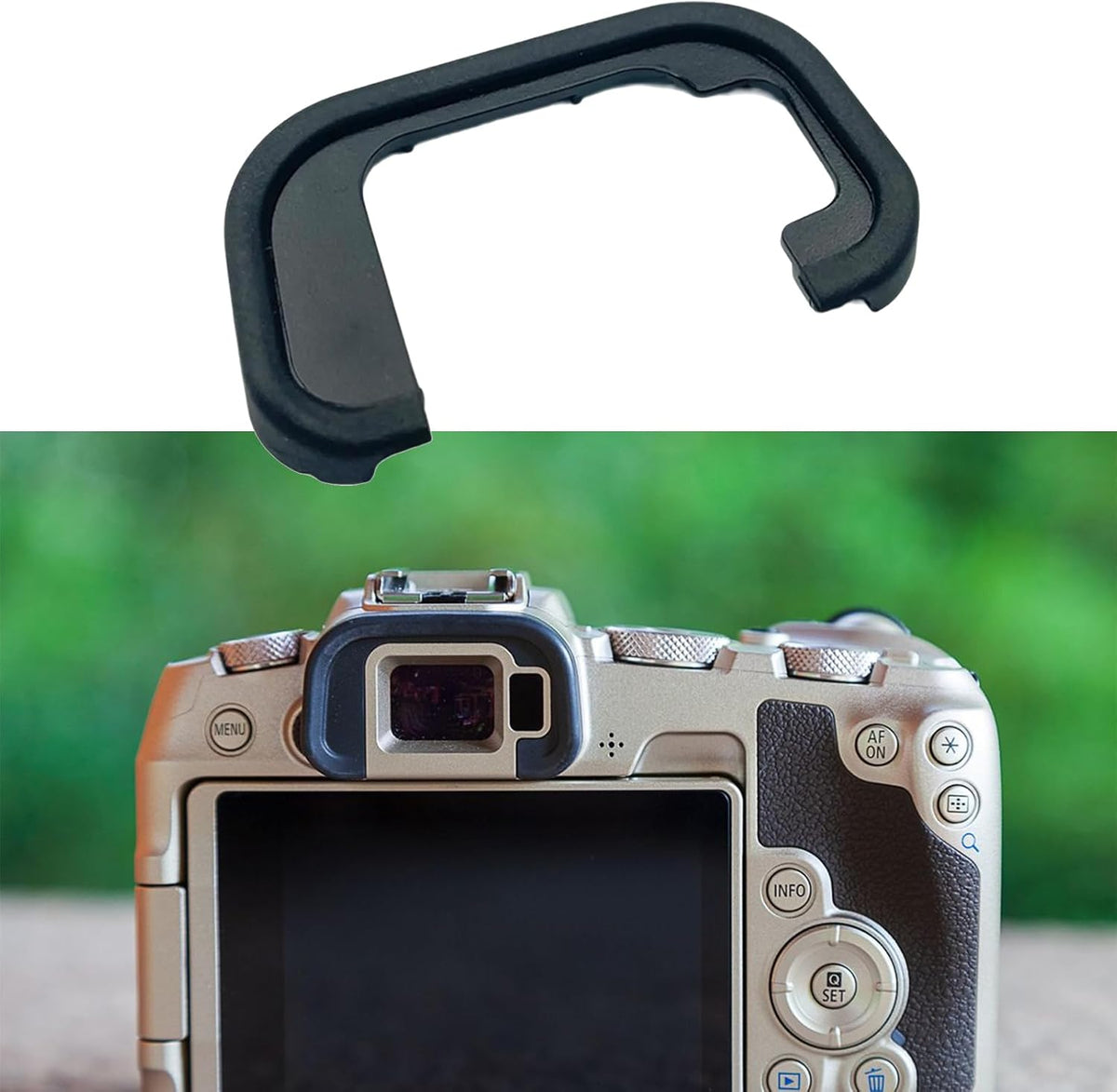 BAIMOQI Viewfinder Eyepiece Eyepiece Viewfinder View Finder Eye Cup Piece Replacement for DSLR Camera Photographer