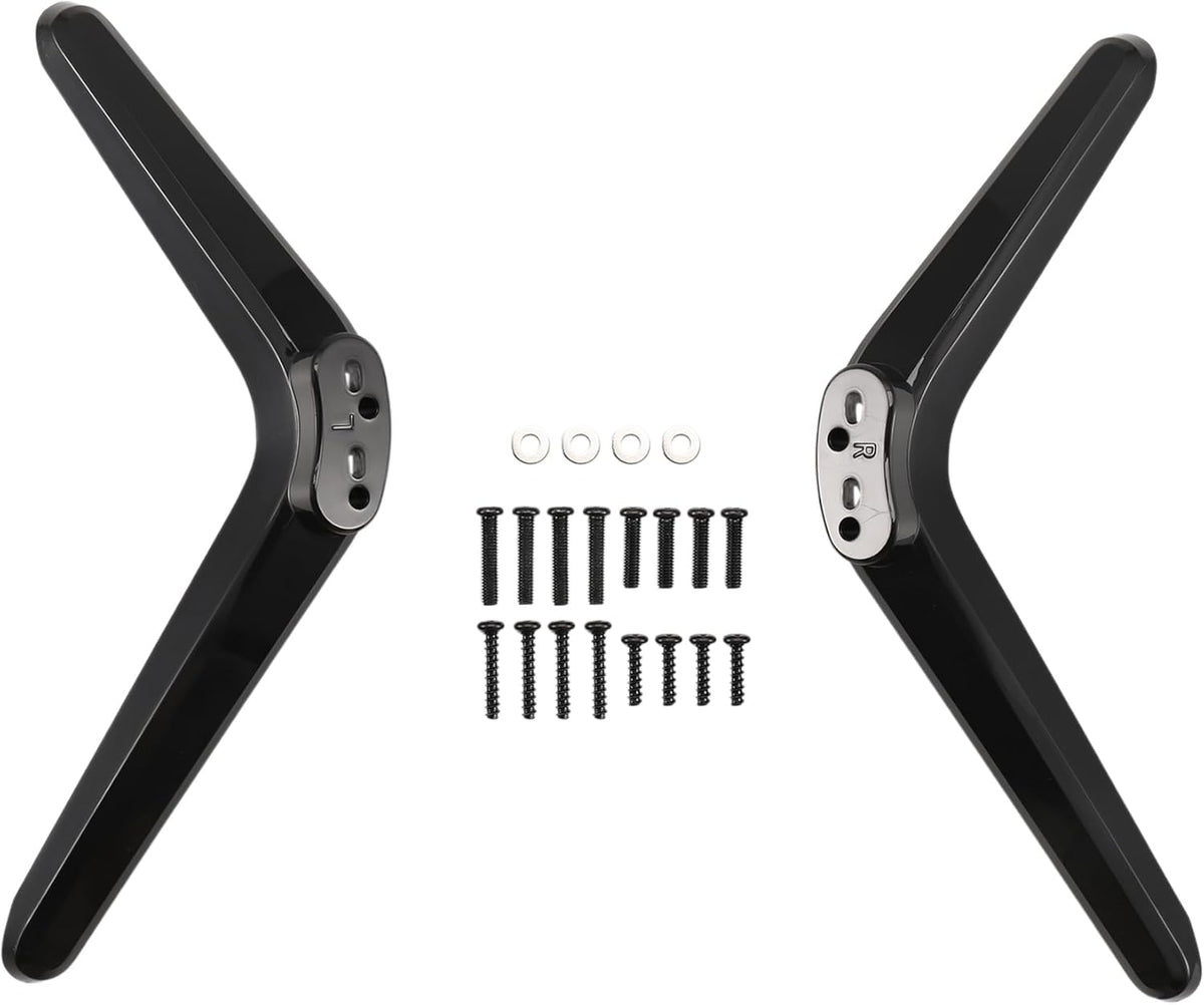 ModFurne 17mm-20mm Universal TV Stand, Table Top TV Stand Base Replacement, TV Base Pedestal Feet TV Stand Mount Legs