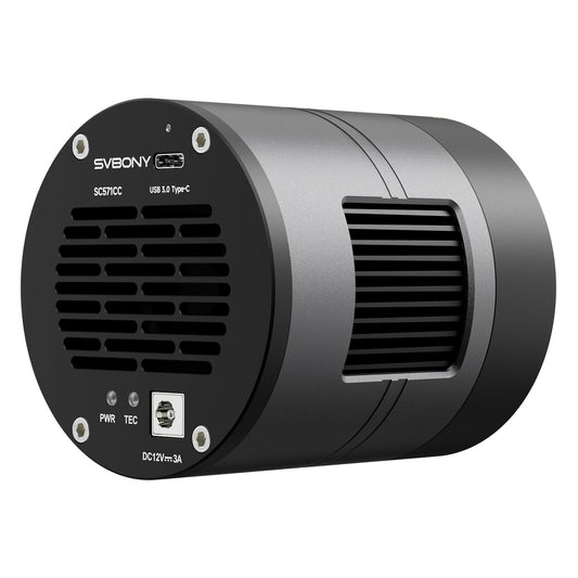 SVBONY SC571CC Cooled Color Astronomy Camera, IMX571 CMOS APS-C Sensor, Front-Window Glass Heater Prevent Dew and Condensation, USB 3.0 Type C, High Resolution Telescope Camera for Astrophotography