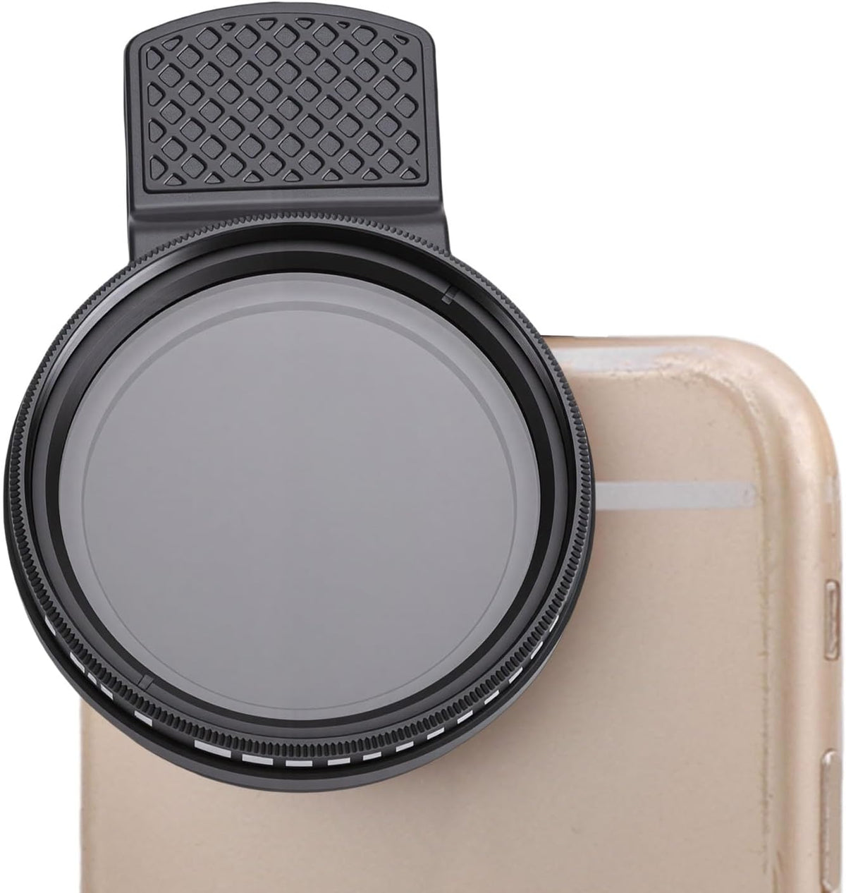 Diyeeni 37mm ND2 ND400 ND2 ND400 Clip On - Phone Lens ND Filter Kit, Variable ND Neutral Density Filter Adjustable