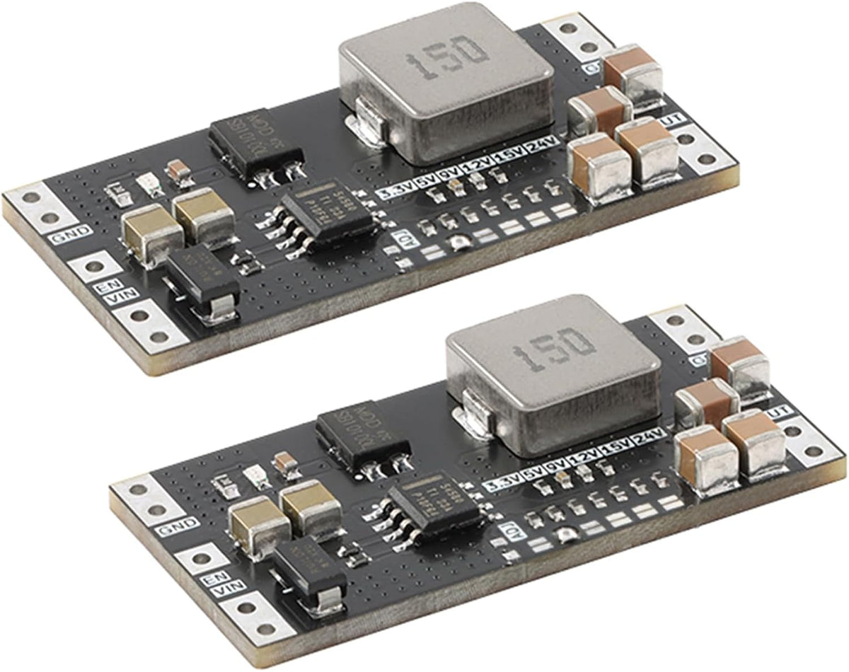 EC Buying 2Pcs TPS54560 60V 5V, 5A Step-Down Switching Power Supply Module, Low Ripple DC-DC, High Voltage to High