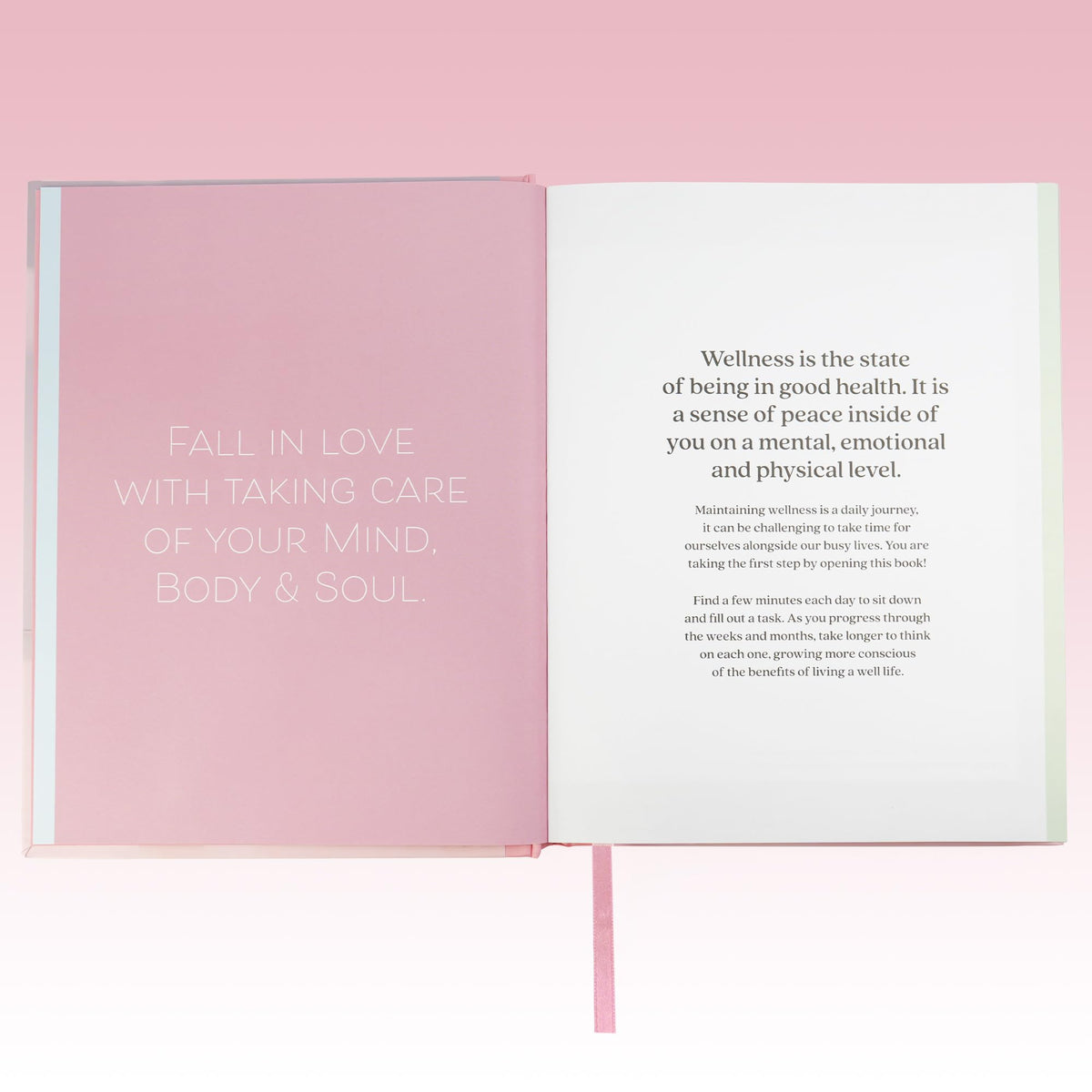 Navkejon 365 Day Wellness Journal, Daily Prompts Guided Notebook for Personal Growth Self Care Mindfulness Discovery Thoughtful Diary