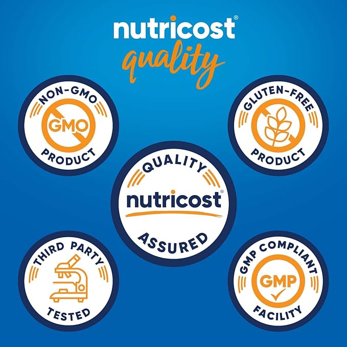 Nutricost Whey Protein Powder Pineapple (5 LBS) - Gluten-Free, GMO-Free, from Whey Protein Concentrate