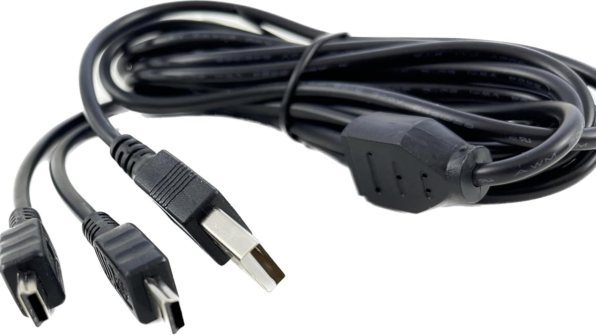 10FT-MINI-USB MX808 OMNIHIL Splitter Cable Compatible with Autel MaxiCheck Diagnostic Scan Tool