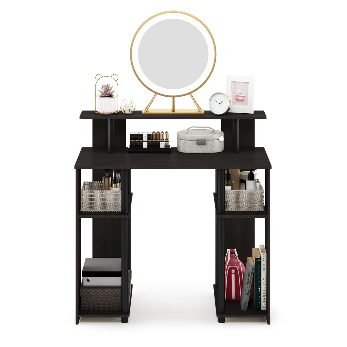 Furinno JAYA Simple Design Computer Writing Desk, Walnut