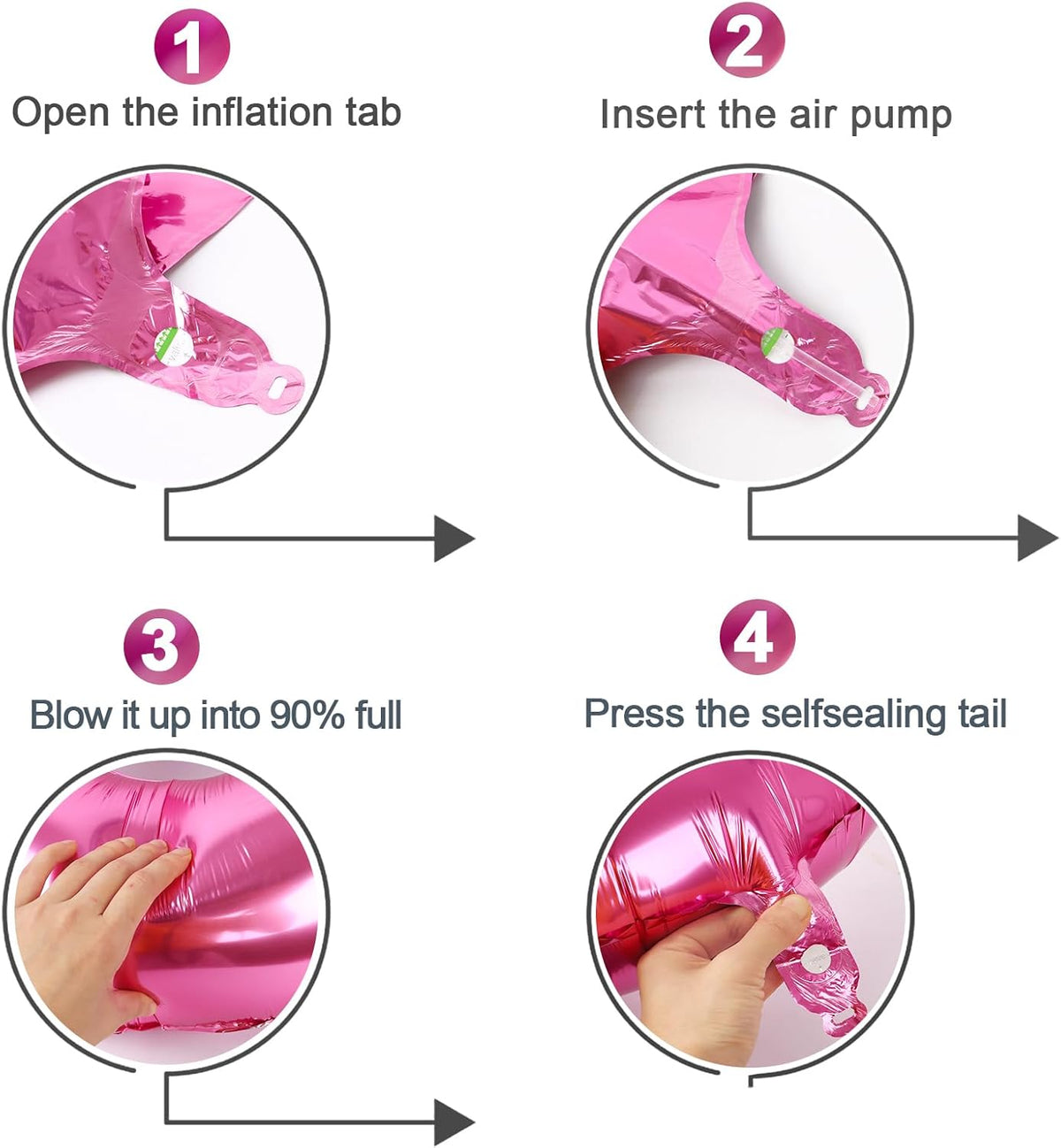 Number 8 Balloon - 40 Inch Pink Birthday Decoration for Girls | Perfect 8th Birthday Party Supplies