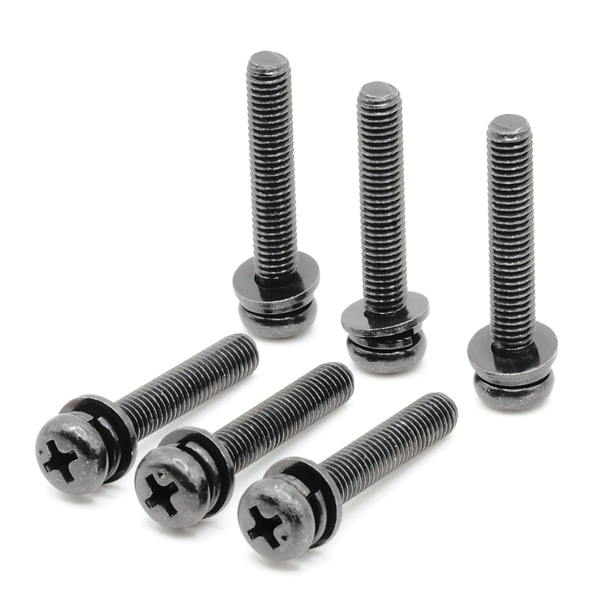 ReplacementScrews 86UA7500ZUA 86 Inch UA75 Set (Pack 6) Stand Screws Compatible with LG - Series TV - Complete
