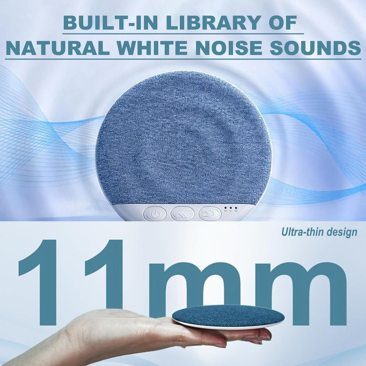 Tartpe 2026 Bluetooth Pillow Speaker for Sleeping, New Bone Conduction Stereo Wireless Music Sleep Headphones, Under