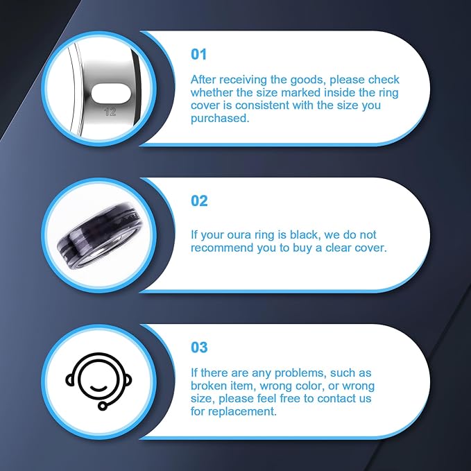 5 Pack Cover Compatible with Oura Ring Gen 4/Oura Ring Gen 3 Horizon/Heritage, Surport Charging with Cover on, Anti-Scratch TPU Protector for Oura Rings Accessories Women Men (Size 9)