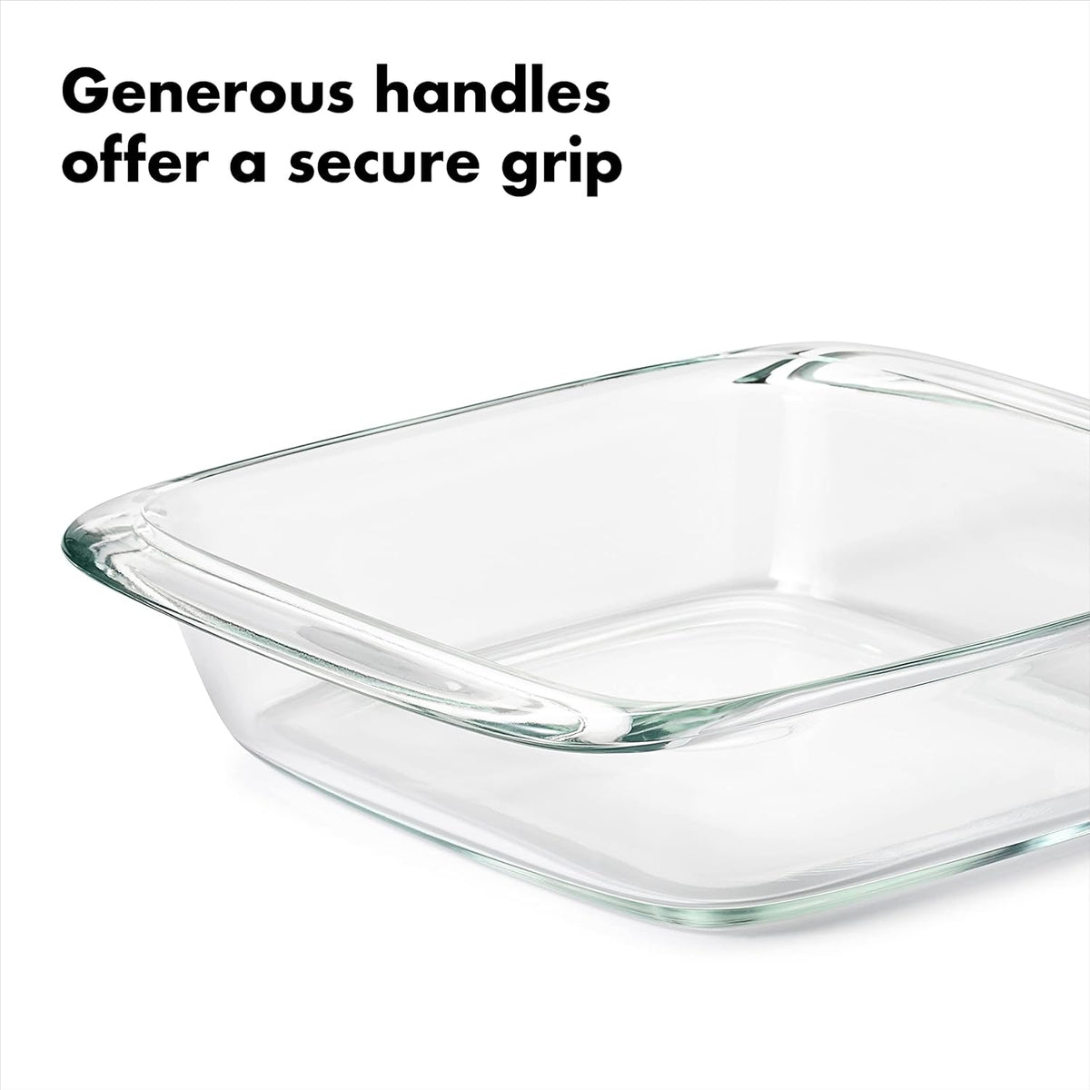 OXO Good Grips Glass Baking Dish - 2 Qt Capacity for Effortless Cooking and Serving
