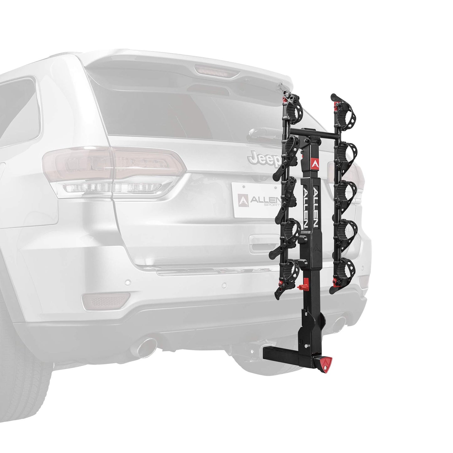 Allen Sports Premier Locking Quick Release 5-Bike Carrier for 2 in. Hitch, Model QR555