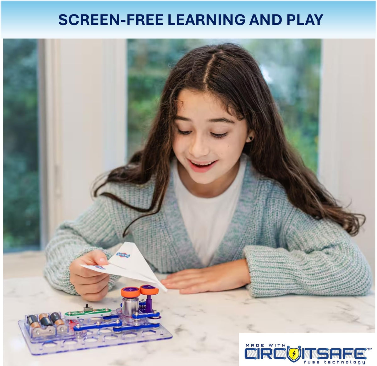 Snap Circuits Flight Deck Science/STEM Toy kit | Ages 8+ | Construction Gift for Boys and Girls