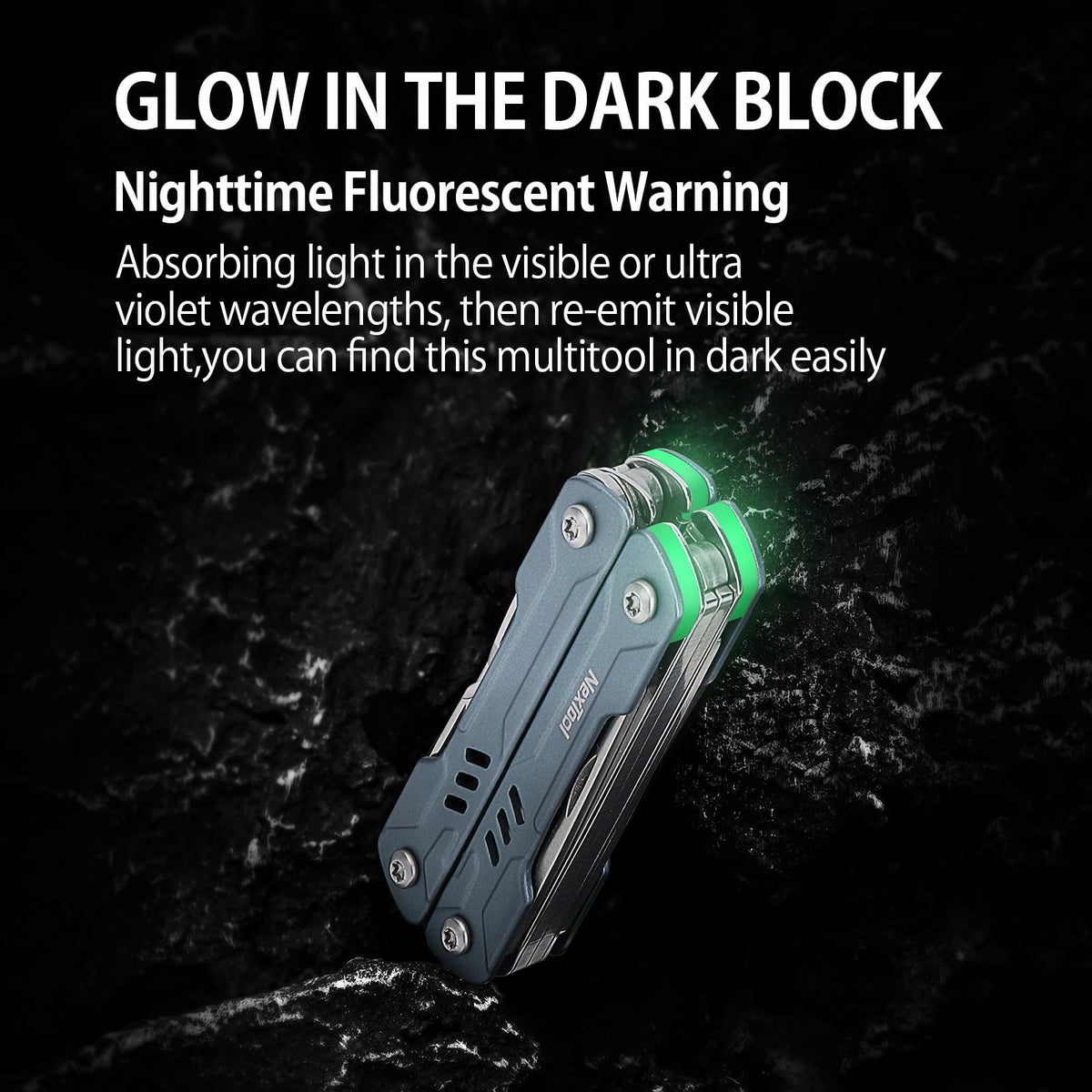 NexTool Mini Sailor S11 Keychain Multitool, 11-in-1 Compact EDC Pliers with Pocket Knife, Scissors & Screwdrivers, Lightweight Small Multitool for DIY, Travel, Camping, and Gift, Cool Gadget for Men