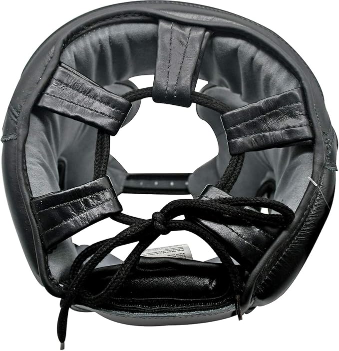 RIVAL Boxing RHG10 Intelli-Shock Headgear, D3O Front and Side Padding, Hook and Loop Back Adjustment with Lace on Top, and Anatomical Rear Head Pad Every Time