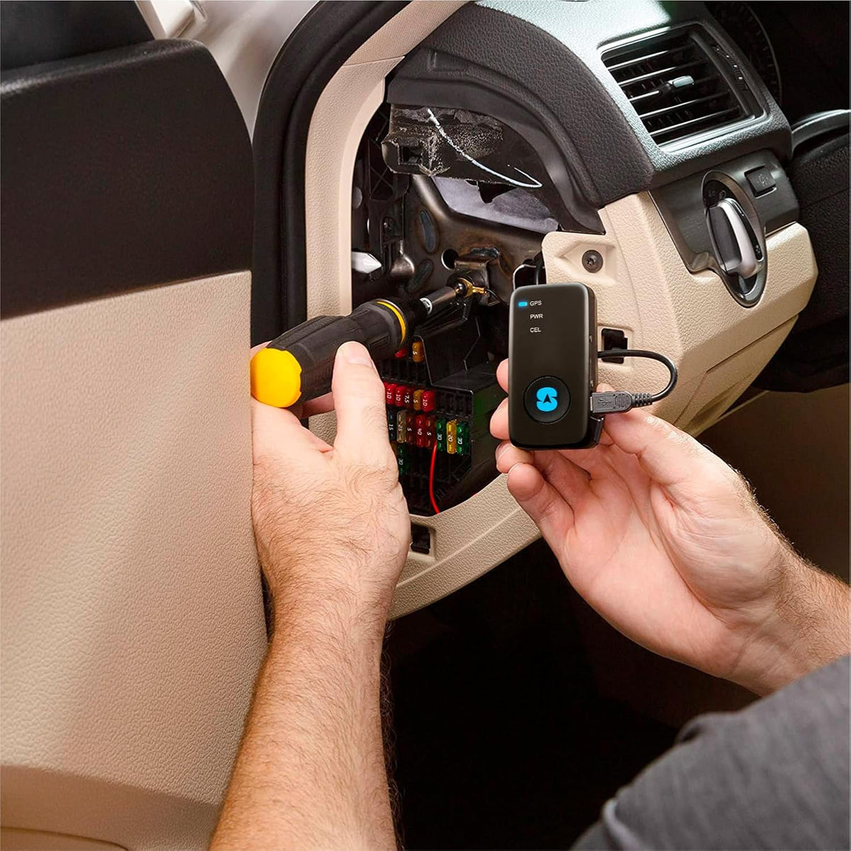 Spy Tec Atlas GPS Tracker Hardwire Connection Kit | Continuous Power for Vehicle Tracking