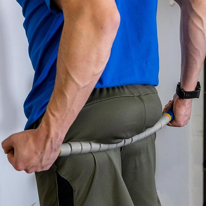 Massage Stick 24" Handheld Spindle Massage Roller - Full Body Muscle Recovery & Myofascial Release (Large - 24" Massage Stick)