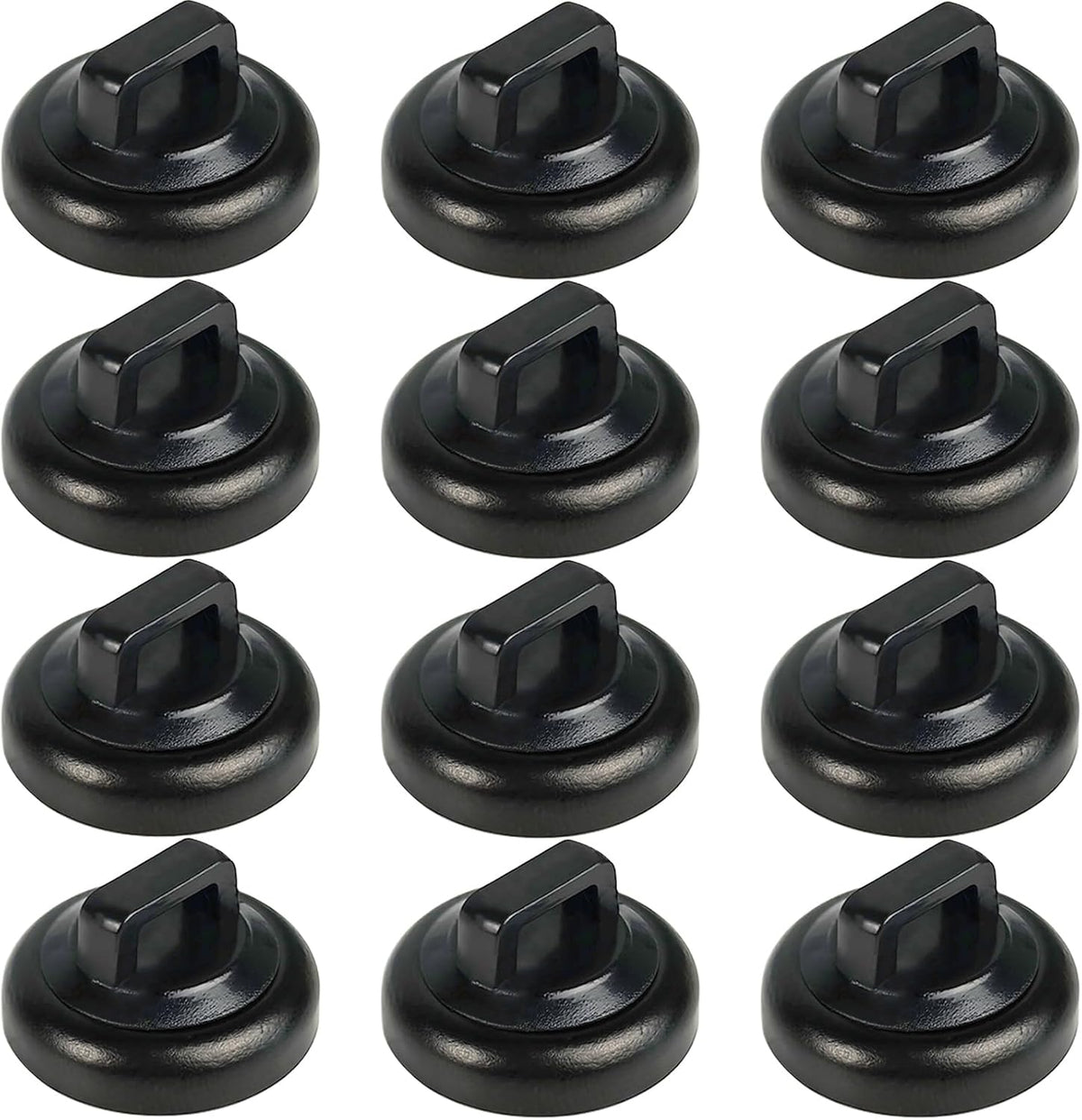 12 Magnet Zip Tie Mount Magnetic Zip Ties Mount Clips Base Holder Strong Multipurpose Wire Cable Holder Mount Wire