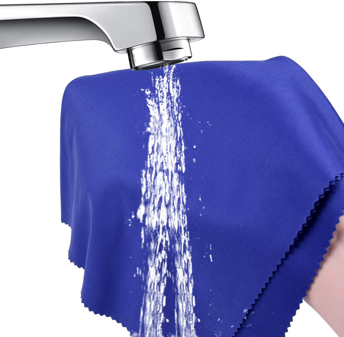 Wisdompro 4-Pack (16x16 Inch) Extra Large Microfiber Cleaning Cloth For Laptop, LCD TV, Computer Screen, Monitor