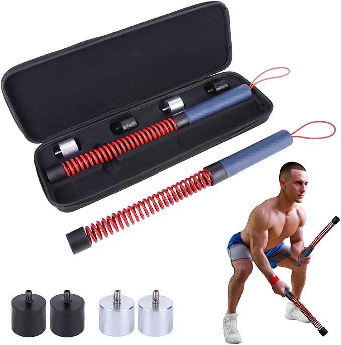 ASIEIT Ropeless Battle Rope for Home Gym, Generation Upgraded Version, Adjustable Weight Portable Strength & Aerobic Trainer for Muscle Training, Athletes, Boxers, Fitness Beginners, Burn Fat