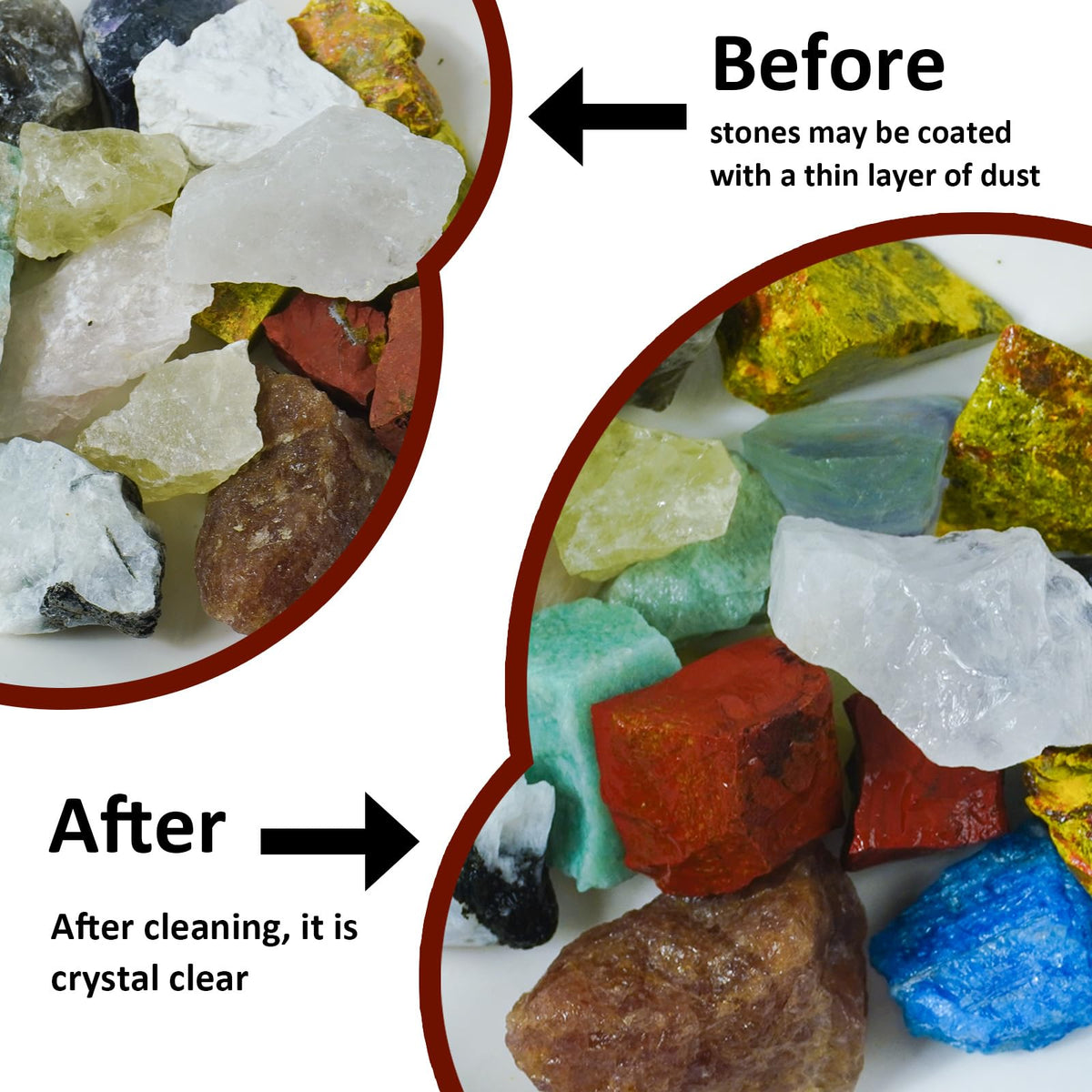 Raw Crystals, Large 1.2-2.0" Healing Crystal Natural Rough Stones for Intuition,Chakra,Meditation,Decoration,Polishing,Energy Work (Citrine, 3.5oz-0.8-1.2"raw Crystals)