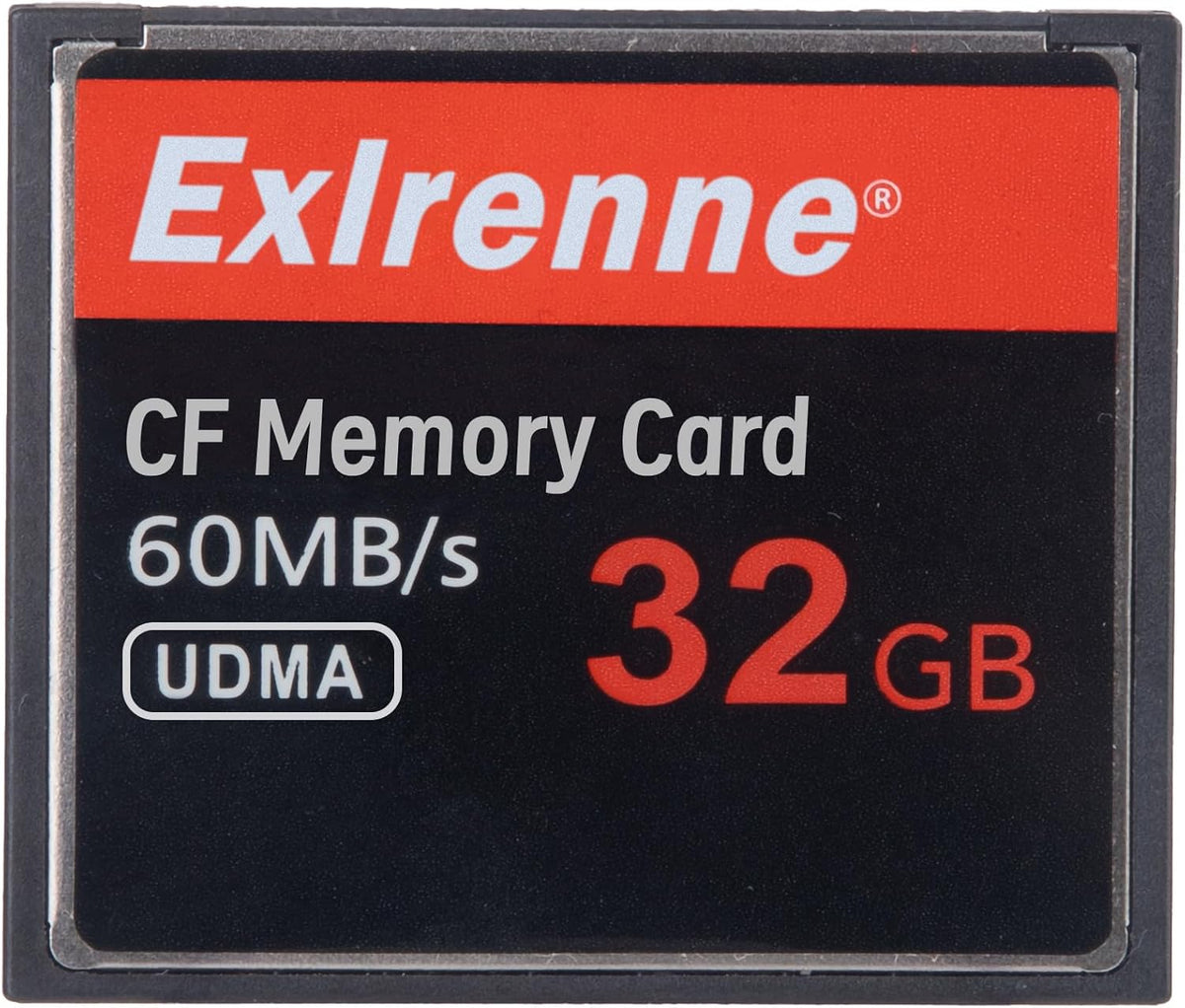LILIWELL 32GB 60 CF Memory Card UDMA Up to MB/s High Speed Camera Cards