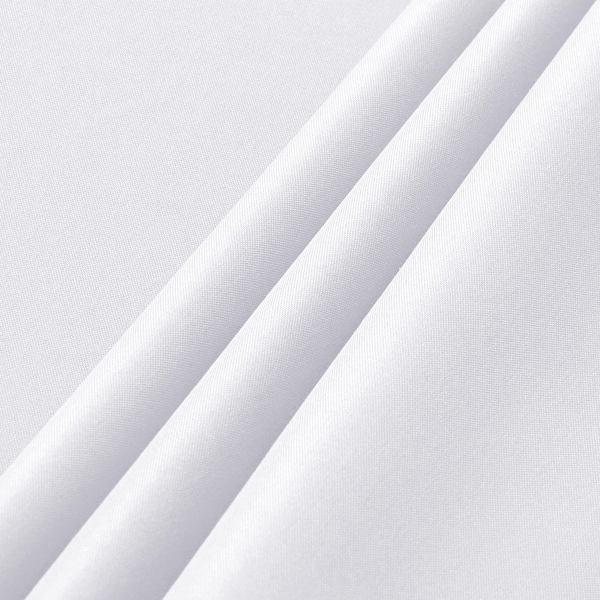 sancua 2 Pack Round Tablecloth 70 Inch White, Stain and Wrinkle Resistant Table Cloth - Washable Polyester Table Cover for Dining Tables, Buffet Parties and Camping