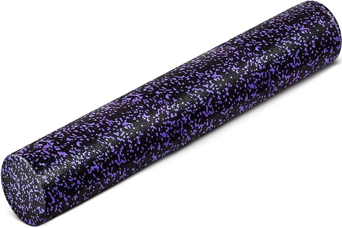 Yes4All High-Density EPP Round Back Roller Foam, Exercise Foam Roller for Yoga, Pilates & Stretching - 12, 18, 24, 36 inch