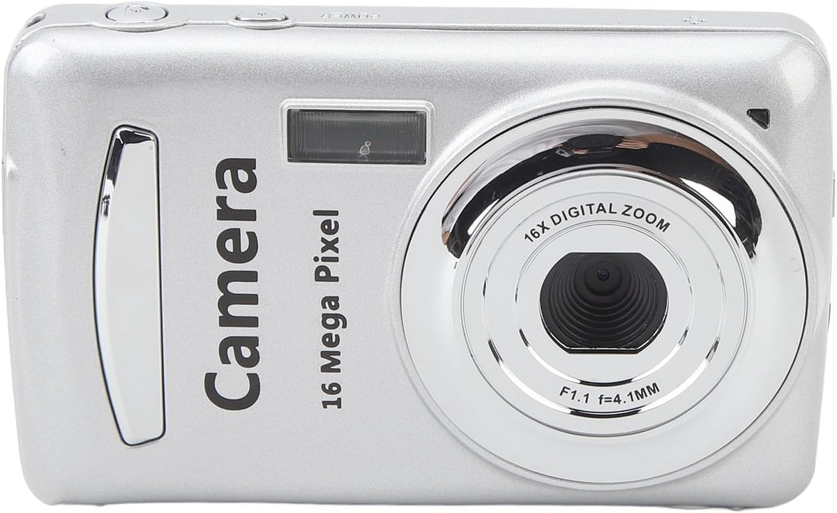 Luqeeg 16 1080P 16X 2.4 Inch Mega Pixels Camera, Video Recorder, Digital Zoom, Multi Axis Stabilization, Display