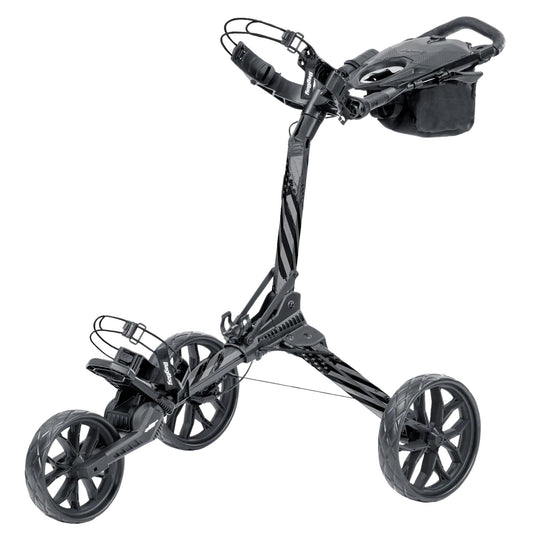 Bag Boy Limited Edition Nitron Golf Push Cart, Gray/Black USA