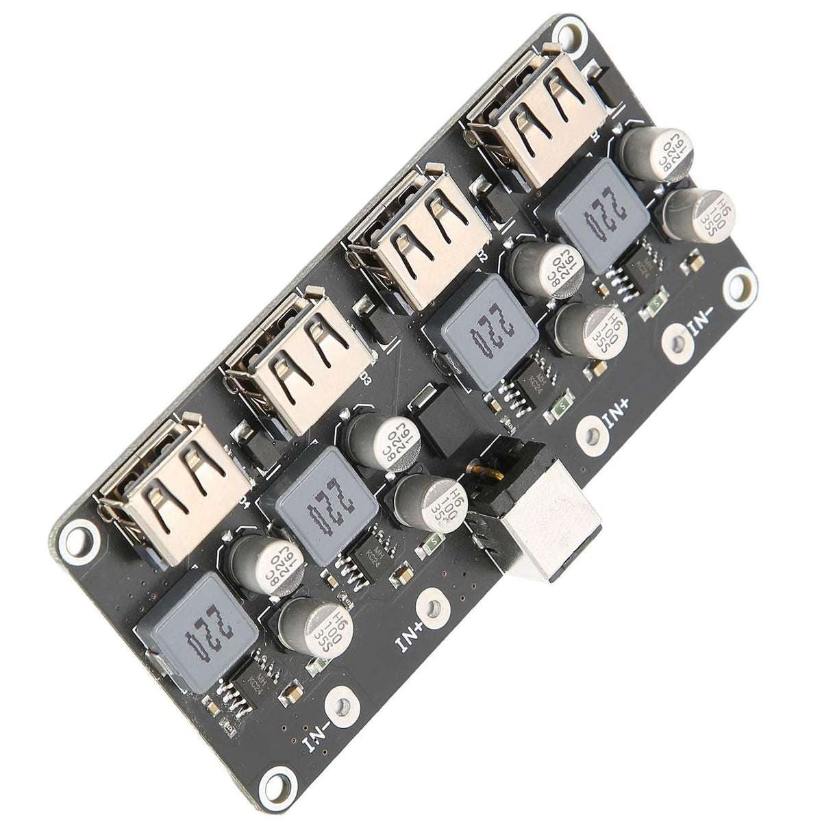 4 12V 24V QC3.0 Way Fast Module, Power Module Fast Module to Power USB Phone Charging Converter Board