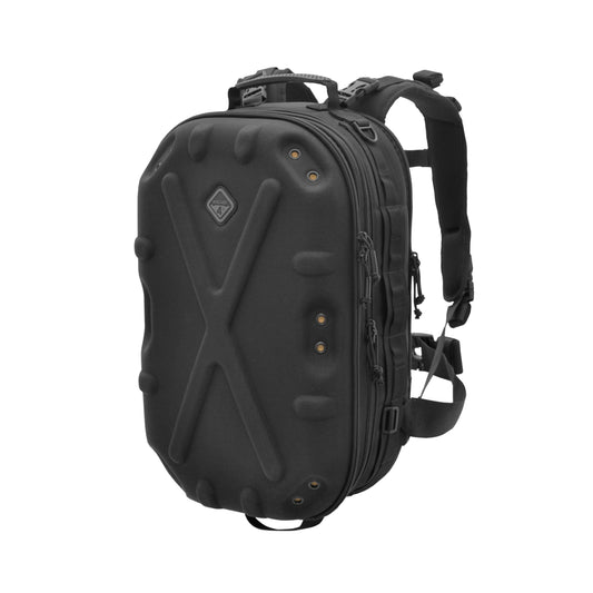 HAZARD 4 Pillbox™ Tactical Backpack – Heavy Duty Military Survival Pack for Men and Women – EDC Rucksack for Laptop, Motorcycle, Outdoor, Bug Out, Gym, Range, Travel, and Camping – 29.5 Liter, Black