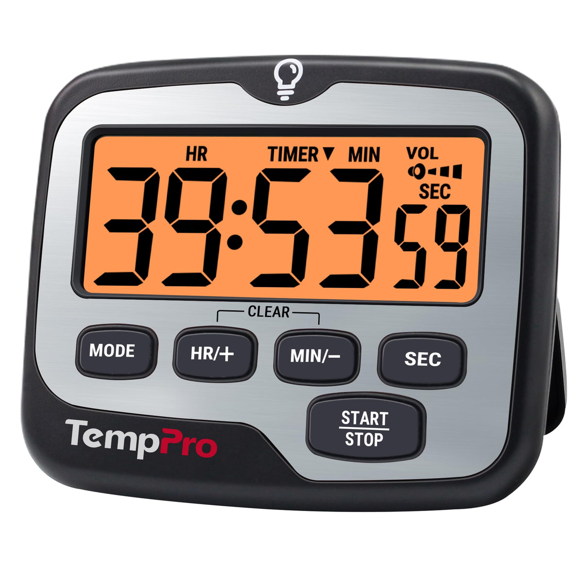 TempPro TM01 Kitchen Timers for Cooking with Count Up Countdown Timer, Digital Timer for Kids Students with Touch Backlight, Study Timers for Classroom Teacher Supplies(Previously ThermoPro)