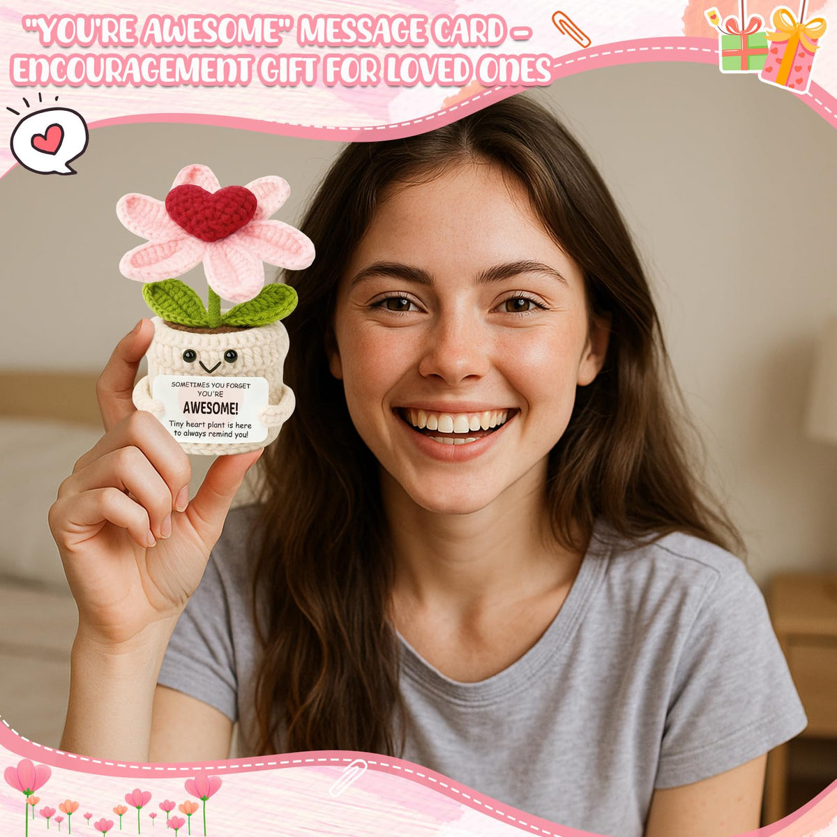 Frabaca You're Awesome - Galentines Valentines Inspirational Appreciation Thank You Gifts for Women Coworker Friend Sister Her Teacher