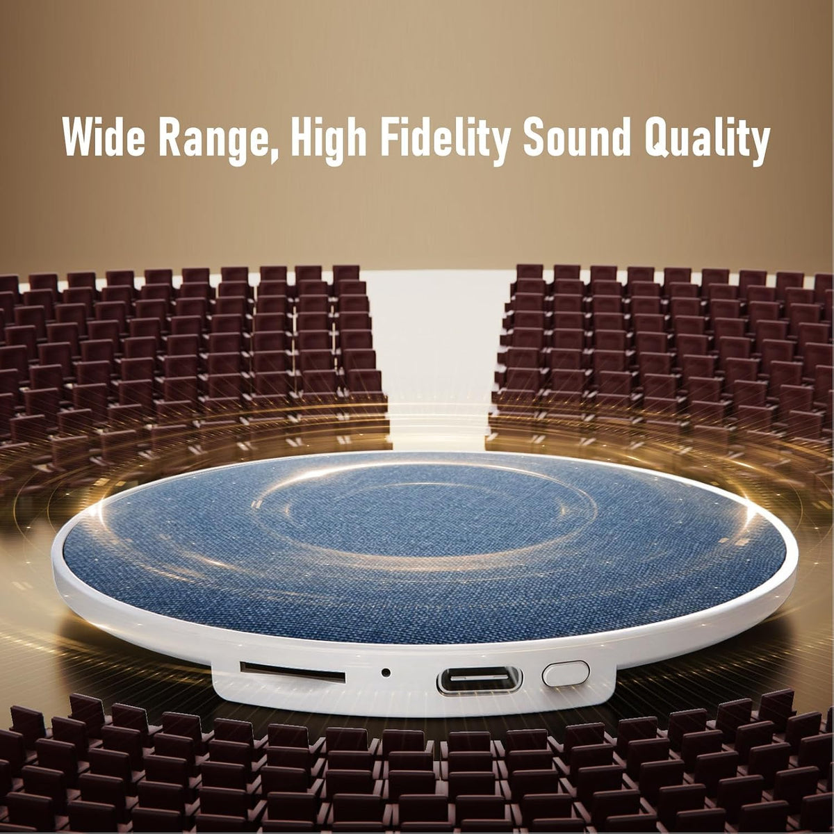 XUMIUZIY Under Pillow Speakers for Sleeping, Bluetooth Pillow Speakers with White Noise Machine, Support TF Card