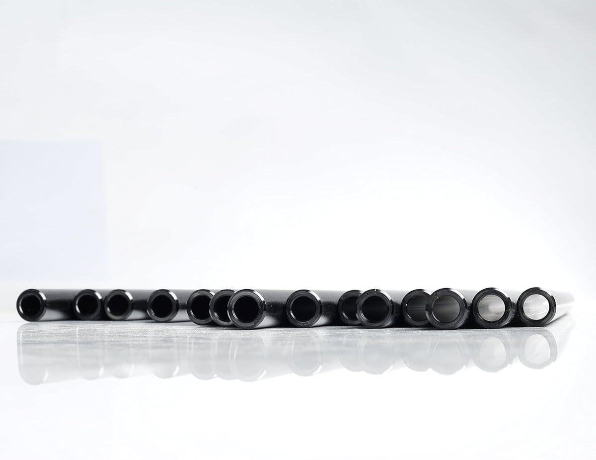 Movo PT6 Set 15mm (6") Photo of Two Aluminum Rods for DSLR Camera Rail System