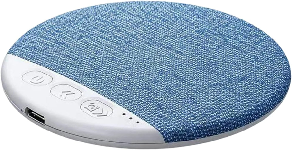 Generic 4 Inch Pillow Speaker for Sleeping, Under Pillow Speaker, Portable Wireless Bone Conduction Speakers with White