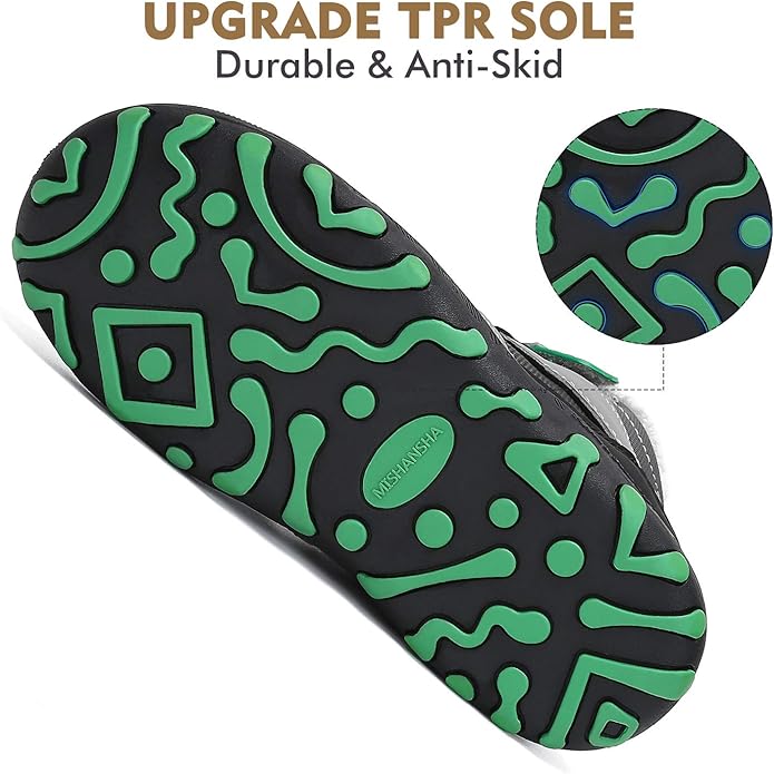 Mishansha Kids Hiking Boots Toddler Girls Boys Hiking Shoes Water-Resistant Anti-Collision Non-Slip Athletic Outdoor Trekking Boots