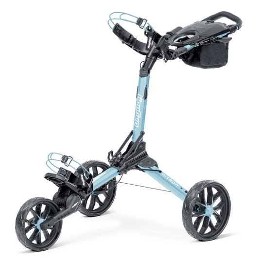 Bag Boy Nitron Golf Push Cart, Ice Blue/White