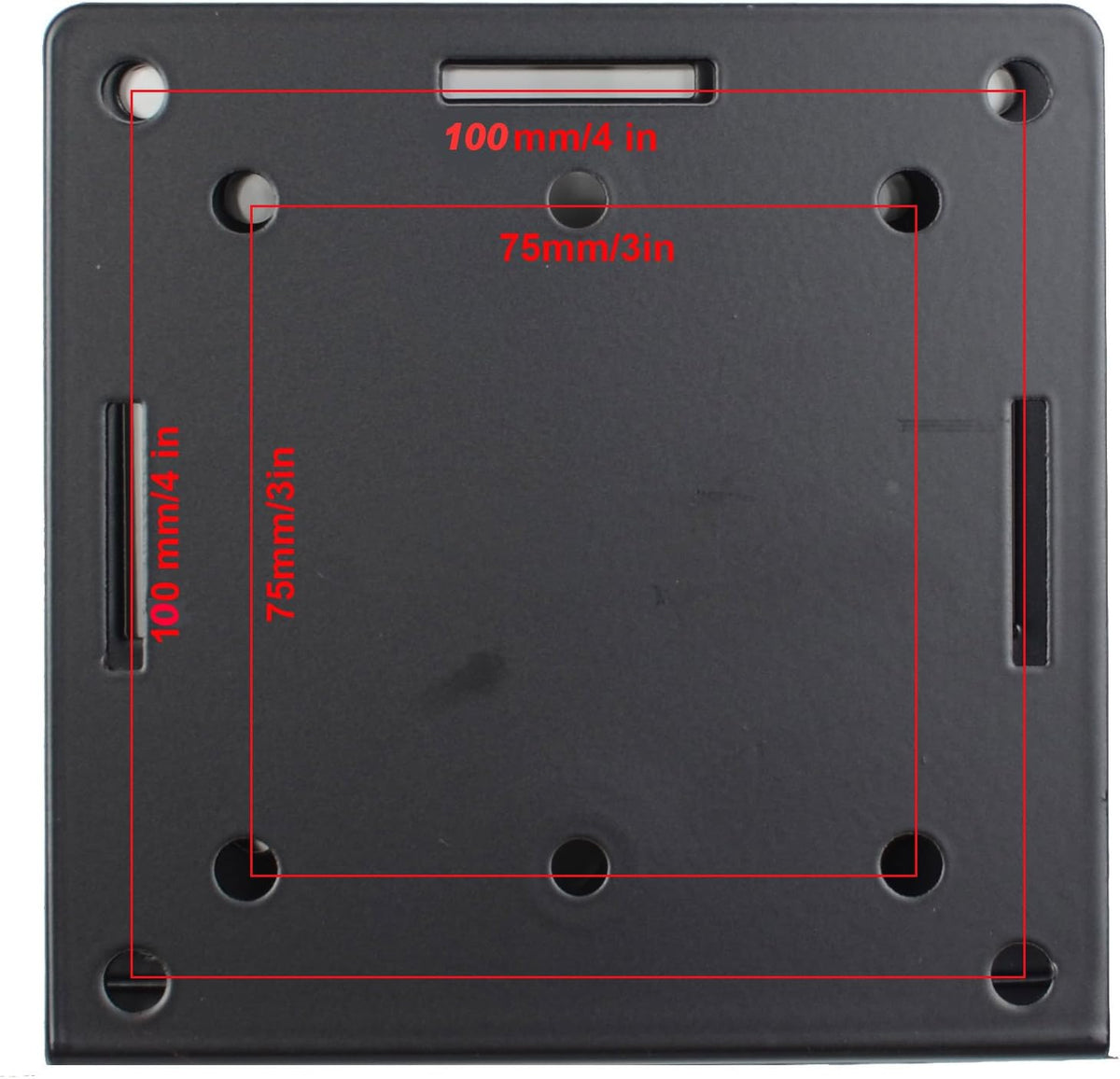 VideoSecu MTC02B 1QJ Adjustable Small Device Wall-Mounted Bracket for Cable Box Digital TV Media Players Game Consoles