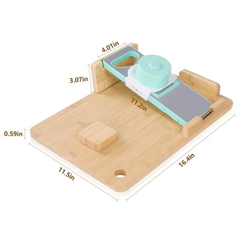 Easy-to-Use Adaptive One Handed Cutting Board,Handicap Kitchen Tools with Bread Stops & Steel Spikes,Easy to Clean-for Amputees,Stroke Victims,Elderly
